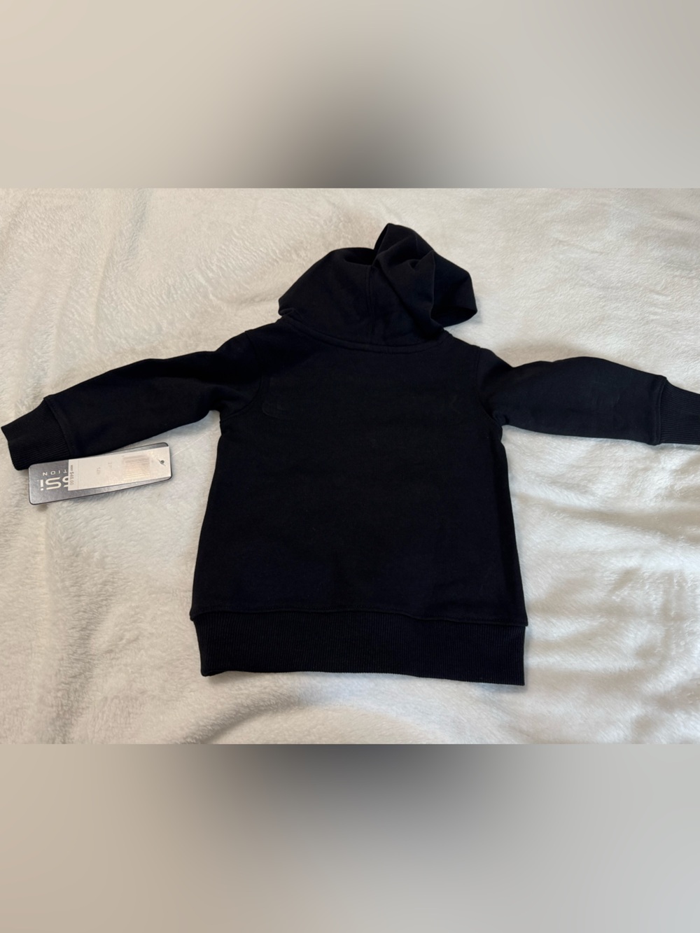 Messi 2PC Black Hoodie and Sweatpants Size 12M - Picture 3 of 8